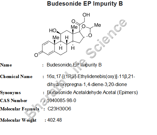 Budesonide EP Impurity B